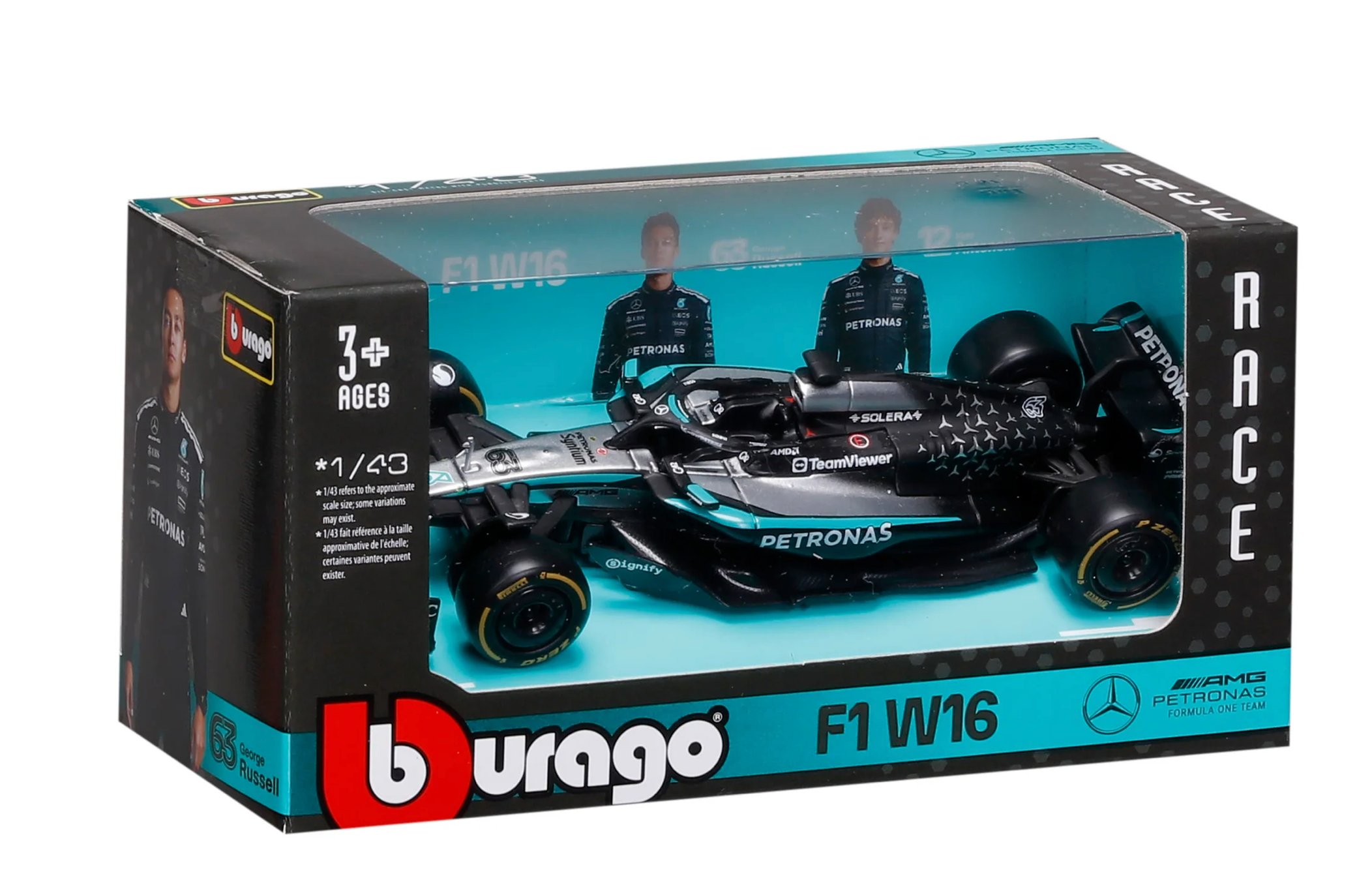Mercedes-AMG W16 | George Russell #63 | 1/43 Scale Collector’s Edition