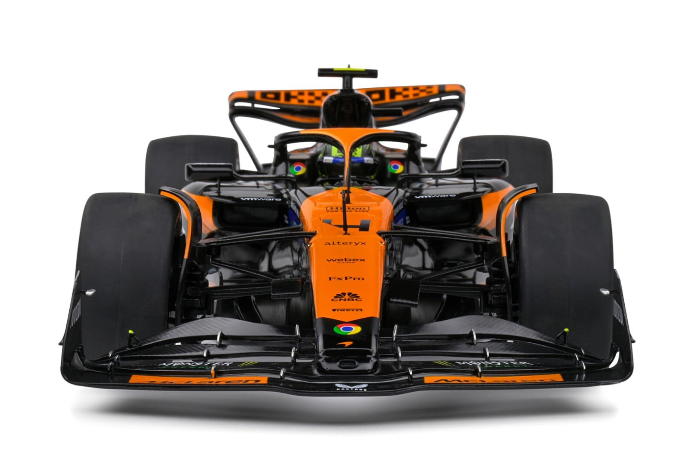 McLaren F1 MCL38 Miami GP Edition: 1/43 Scale Lando Norris (#4) Die-Cast Model