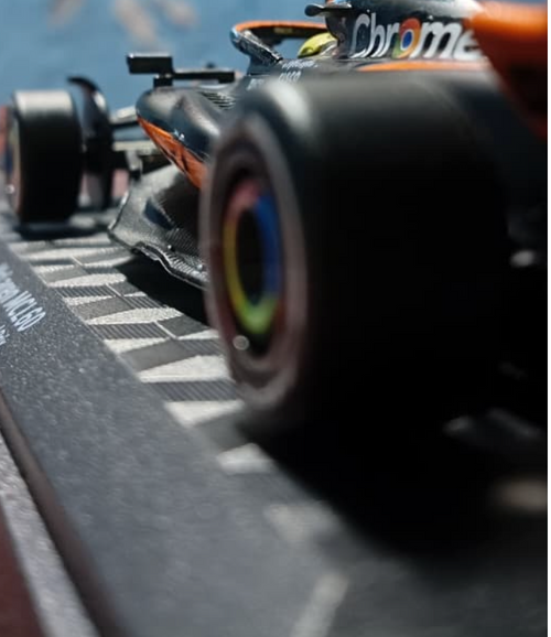 McLaren F1 MCL38 Miami GP Edition: 1/43 Scale Lando Norris (#4) Die-Cast Model