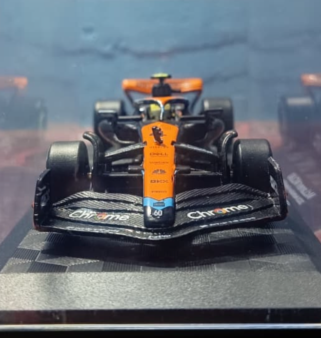 McLaren F1 MCL38 Miami GP Edition: 1/43 Scale Lando Norris (#4) Die-Cast Model