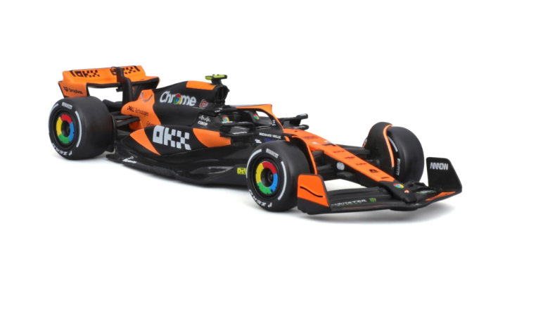 McLaren F1 MCL38 Miami GP Edition: 1/43 Scale Lando Norris (#4) Die-Cast Model